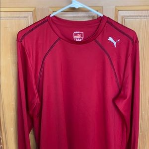 Puma Dry Fit Red pullover